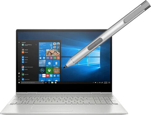 قلم نشط G3 لجهاز HP Elite x2 1013 G3، HP EliteBook x360 G2/G3/G4، HP ProBook G1/G2، كمبيوتر محمول HP Elite Dragonfly متوافق مع HP T4Z24AA 1FH00AA 4KL69AA 918171-001، فضي in Saudi Arabia