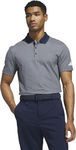 adidas Men's Beyond Textured Polo Shirt in Saudi Arabia