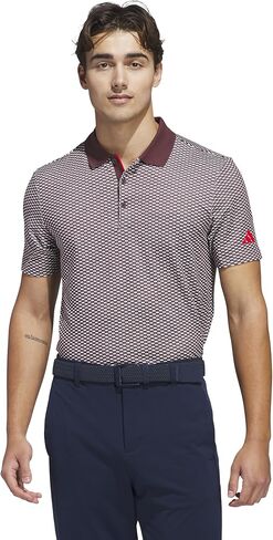 adidas Men's Beyond Textured Polo Shirt in Saudi Arabia