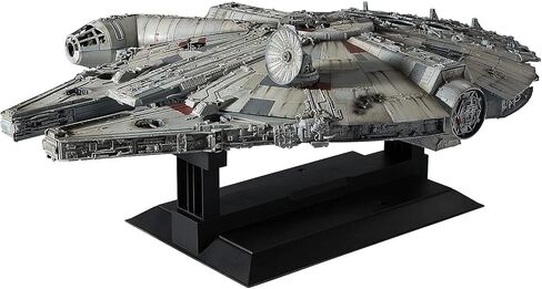 Revell (Bandai Original) 01202 Star Wars at-ST (All Terrain Scout Transport inc. Chewbacca) مقياس 1:48 غير مدمج/ملون مسبقًا/مشبك معًا (غير غراء) طقم نموذج بلاستيكي مفصلي مع قاعدة عرض in Saudi Arabia