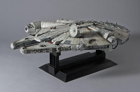 Revell (Bandai Original) 01202 Star Wars at-ST (All Terrain Scout Transport inc. Chewbacca) مقياس 1:48 غير مدمج/ملون مسبقًا/مشبك معًا (غير غراء) طقم نموذج بلاستيكي مفصلي مع قاعدة عرض in Saudi Arabia