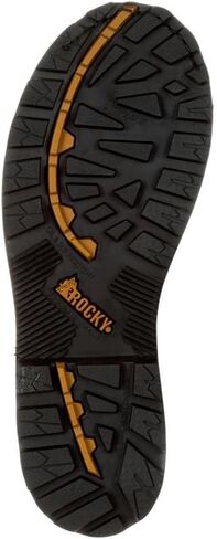 حذاء عمل Rocky للرجال مقاوم للماء مقاس 6 بوصات، بني، 13 D in Kuwait