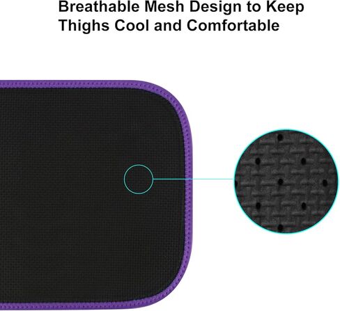 دعم دعامة الفخذ من سوبرجير، أكمام ضغط رباعية قابلة للتعديل، لف الفخذ من النيوبرين، أكمام مضغوطة للساق العلوية للنساء والرجال، رائعة لاستعادة إجهاد إصابة العضلات، أسود in Kuwait