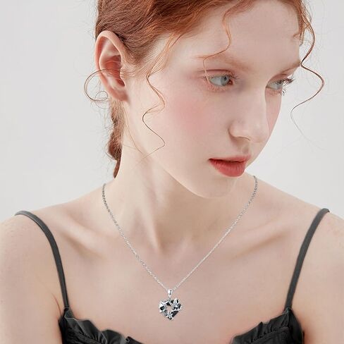 Rose Skull Necklace Sterling Silver Skull Pendant Skull Skeleton Rose/Butterfly/Snake Necklace Vintage Gothic Punk Vintage Goth Skull Jewelry Gifts for Men Women Mother's Day Anniversary Birthday in Kuwait