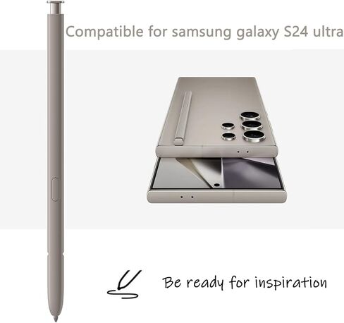 S24 Ultra S Pen Replacement for Samsung Galaxy S24 Ultra Stylus Pen,WithoutBluetooth,4096 Levels of Pressure Sensitivity,US Version,EJ-PS928BYEGUS(Violet) in Saudi Arabia