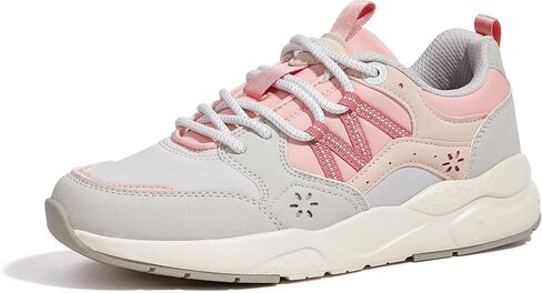 LUCKY STEP Women's Platform Fashion Sneakers Classic Casual Walking Shoes Running Trendy Travel Tennis Colorful Footwear in Kuwait