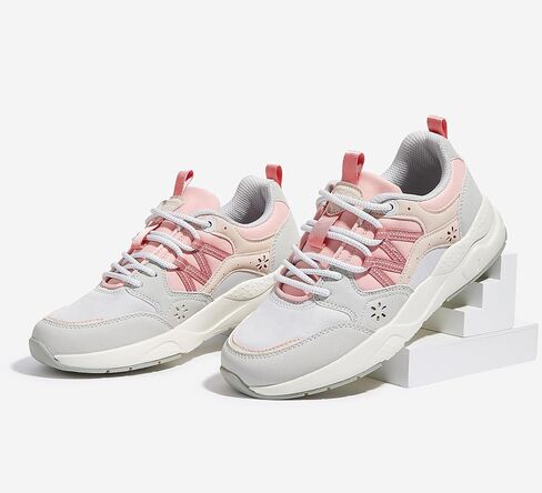 LUCKY STEP Women's Platform Fashion Sneakers Classic Casual Walking Shoes Running Trendy Travel Tennis Colorful Footwear in Kuwait