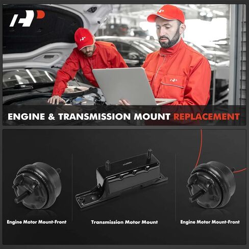 A-Premium 3PCS Engine Motor and Transmission Mount Kit Compatible with Chevrolet Trailblazer & GMC Envoy & Buick Rainier & Saab 9-7X & Isuzu Ascender & Oldsmobile Bravada, Automatic Transmission in Saudi Arabia