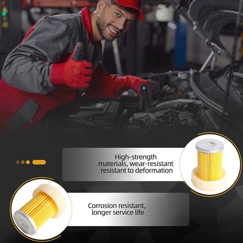 6 فلتر الوقود مناسب لكوبوتا B3030 B7400 L3800DT L3800F RTVX1120DW RTVX1140R M5640SU لـ Mahindra 2216 2415 2516 3316 2516 HST OE# 6A320-59930,6A320-58830 مع حلقة دائرية 6A320-59950 6A320-59940 in Kuwait