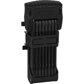 ABUS 62115 بوردو جرانيت XPlus 6500K/120 BK SH، 3.90 قدم، قفل قابل للطي مع حامل SH، قفل الدراجة