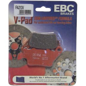 EBC Brakes FA213V Semi Sintered Disc Brake Pad, Black