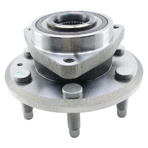 Front or Rear 2WD FWD Wheel Bearing and Hub Assembly 513277 x2 Replacement for 09-17 Chevy Traverse, 08-17 Buick Enclave, 07-16 GMC Acadia, 2017 Acadia Limited, 07-10 Saturn Outlook, 6-Lug, 22756832