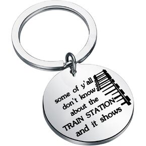 Train Station Gift YS Inspired Keychain TV Show Fans Gift Some of Y'all Don't Know About The Train Station And It Shows