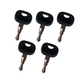 FridayParts 5pcs Ignition Starter Key 14606 606 for Liebherr & John Deere Heavy Equipment