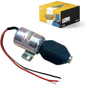 Stop Solenoid 1700-1507 1751ES-12E7ULB1S5 Shutdown Engine for Woodward (Synchro-Start) 12V