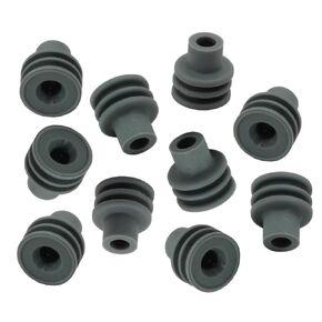 Fastronix 12-10 Gauge Blue Weather Pack Connector Seals 10 Pack
