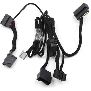 HC3Z 19A387 B 4 to 8Inch PNP Conversion Power Harness Kit, Replacement for Ford Edge Fusion (Factory Auto Climate) Super Duty Mustang, Replaces HU5Z 19A387 A
