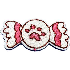 Cute Cat with Ice Cream Bowl, Iron On Sew on Patch for Clothes, Funny Embroidered Applique Repair Patches Decor for DIY Clothes Arts Craft Iron on Patches for Women, Girls, Men, Boys