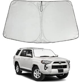 Winunite Foldable Windshield Sunshade Compatible with Toyota 4Runner 2010 2011 2012 2013 2014 2015 2016 2017 2018 2019 2020 2021 2022 2023, Front Sun Shade Heat Shield Protector