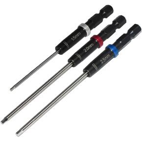 MIP MIP9612 Speed Tip™ Hex Driver Wrench Set Gen 2, Metric (3), 1.5mm, 2.0mm, &