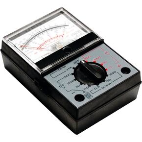 Performance Tool W2979C Volt and Ohm Analyzer - Test AC/DC Circuits with Batteries and Instructions