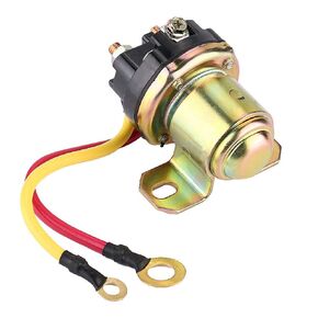 Starter Solenoid Relay, Starter Motor Relay Starter Solenoid Relay Fits All Domestic and Imported 12-24V Starter