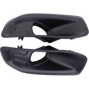 MOTOKU Front Driver and Passenger Side Fog Light Bezel Cover for Ram 2500 3500 4500 5500 2019-2024
