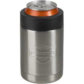 Harley-Davidson Silhouette B&S Stainless Steel Can Cooler - 12 oz. HDX-98513
