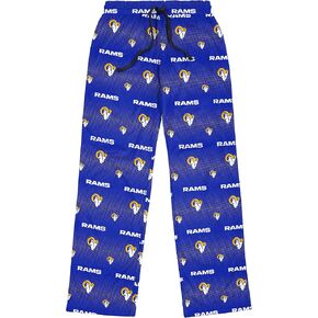 FOCO Los Angeles Rams Men's Scatter Pattern Pajama Lounge Multi Color Pants