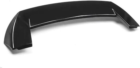 Rear Trunk Splitter Tailgate Mid Spoiler Wing Compatible with Jeep Grand Cherokee 2014-2020 R Style ABS Spoiler Splitter Tail Protector Body Kit, Glossy Black in Kuwait
