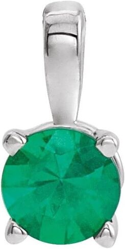 Solitaire Diamond Birthstone Charm Pendant in Saudi Arabia