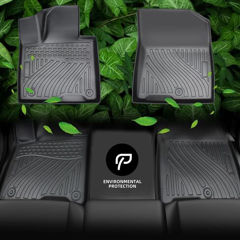 Floor Mats Compatible with Kia Sorento (Not for Hybrid) 2021-2025, Car Floor Liners Carpet Odorless TPE All Weather Guard Custom Fit for 6/7 Seat Kia Sorento Accessories(3 Row) in Saudi Arabia