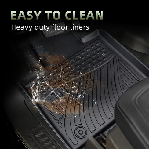 Floor Mats Compatible with Kia Sorento (Not for Hybrid) 2021-2025, Car Floor Liners Carpet Odorless TPE All Weather Guard Custom Fit for 6/7 Seat Kia Sorento Accessories(3 Row) in Saudi Arabia