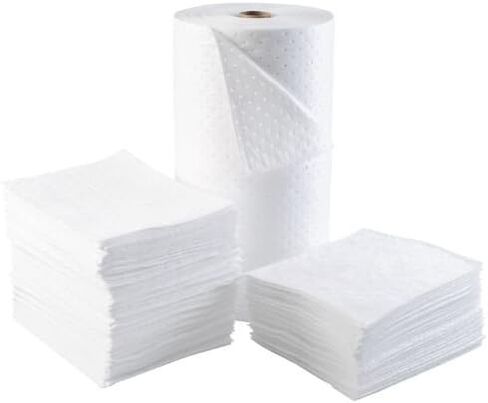 Brady SPC BPO500 15" x 17" Light Weight Economical Oil Only Absorbent Pads - 100 ct in Saudi Arabia