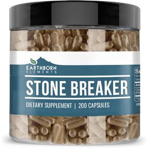 Earthborn Elements Chanca Piedra (Stone Breaker), 200 Capsules, Pure & Undiluted, No Additives