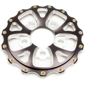 WELD RACING Wheel Center Section, V-Series, 5 x 4.75 in Bolt Pattern, Rear Wheel Center, Aluminum, Black Anodize, Each (P613B-84 B)