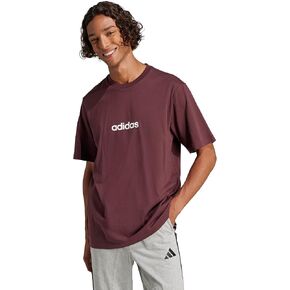adidas Men's Essentials Linear Single Jersey T-Shirt