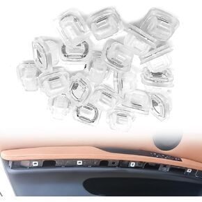 Interior Trim Moulding Door Retainer Trim Finisher Clips, with Metal Insert, Replace OEM 07149158194,51418215806, Compatible with BMW, Interior Trim Moulding Door Retainer Trim Clip (20)