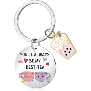 Mabor Bestie Gifts for Women Friends Gifts Friendship Key Chains Women Cute Gifts For Bestie Good Friend Birthday Gifts Funny Gifts For Office Thank You Friends Women