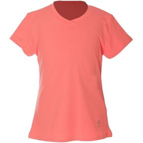 SOFIBELLA UV Colors Girls Short Sleeve Tennis Shirt