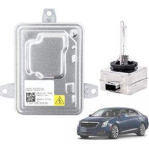 Xenon Headlight Ballast Control Unit Module with D3S Bulb Compatible with Dodge Dart for Cadillac CTS XTS for Chevy Camaro for Mercedes-Benz CLA250 GLA250 for Volvo C30 C70.Replace#130732931515
