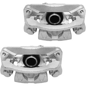 Anpulsero Front brake caliper with bracket compatible with Subaru Models, Outback, Legacy, WRX, Forester, Tribeca, B9 Tribeca, Front Driver and Passenger Side, 19-B3349 19-B3348, 2 Pcs