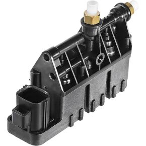 A-Premium Front or Rear Air Suspension Solenoid Valve Compatible with Land Rover Range Rover Sport 2006-2013, LR3 2005-2009, LR4 2010-2016, Replace# RVH000095, RVH000055