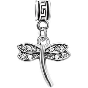 LaBenie Dangle Dragonfly Charm Bead