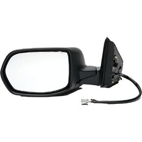 Dorman 955-1706 Driver Side Power Door Mirror - Heated / Folding Compatible with Select Honda Models, Black