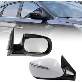 XQSMWF 6 Pins Right Passenger Side View Mirror Compatible with Hyundai Santa Fe Sport 2013-2018 With Turn Signal Lamp Power Glass Heated Manual Folding Hy1321201
