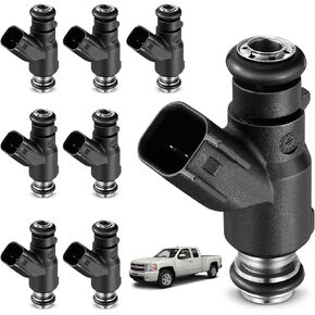 BDFHYK Fuel Injector 12613411 Compatible with 2010-2013 Chevrolet Express Suburban GMC Savana Sierra Yukon XL 1500 2500 3500 5.3L V8 Trucks Replacement 2173411 FJ10735 FJ1061 M1407 5502136 Set of 8