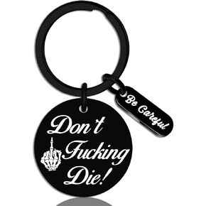 Funny White Elephant Gifts for Adults Gag Gifts Funny Gifts for Men Women Novelty Gifts Funny Keychain Gag Gifts for Women Men Coworke Drive Safe Keychain Gifts for Men