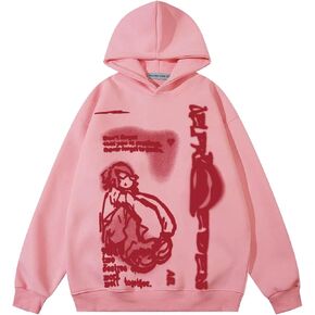 Aelfric Eden Graphic Hoodies Unisex Oversized Hoodie Vintage Cotton Long Sleeve Sweaters Pullover Fall Clothes