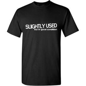 Slightly Used Good Condition Graphic Novelty Sarcastic Funny T Shirt